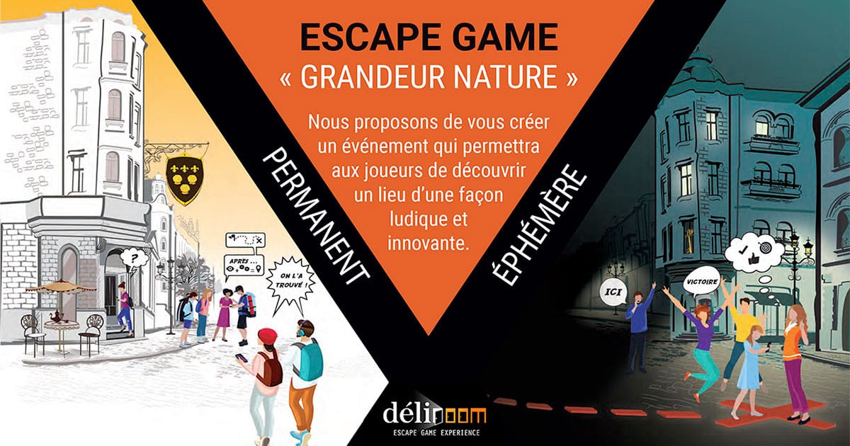 Escape Games : Jeu d'évasion grandeur nature